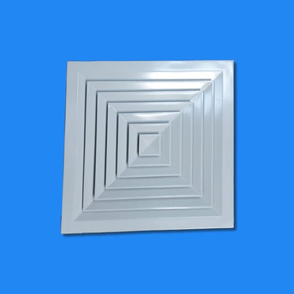 Aluminium Powder Coated Flat Diffuser - Aircons Air Equipment's